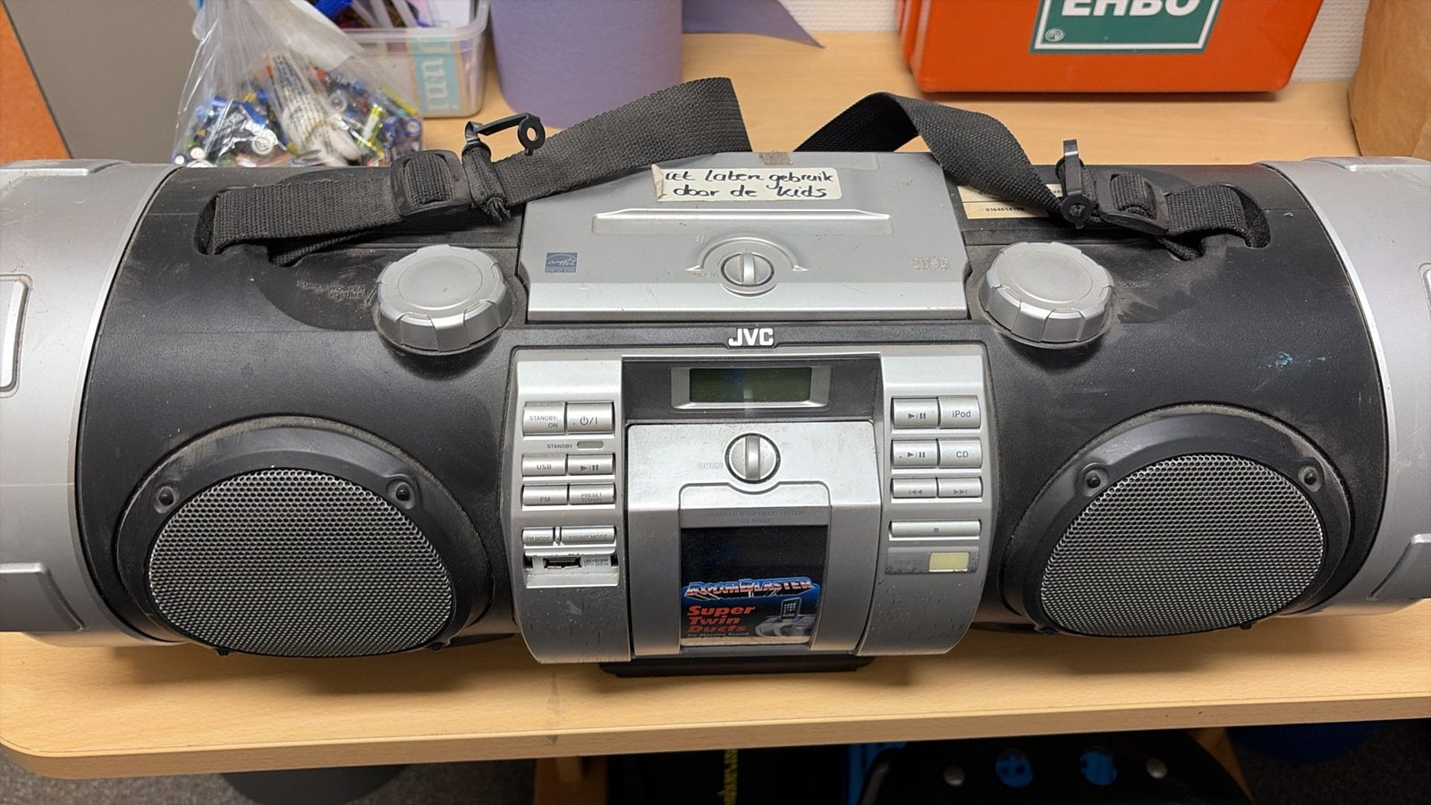 JVC boomblaster, Ophalen, Gebruikt, Radio