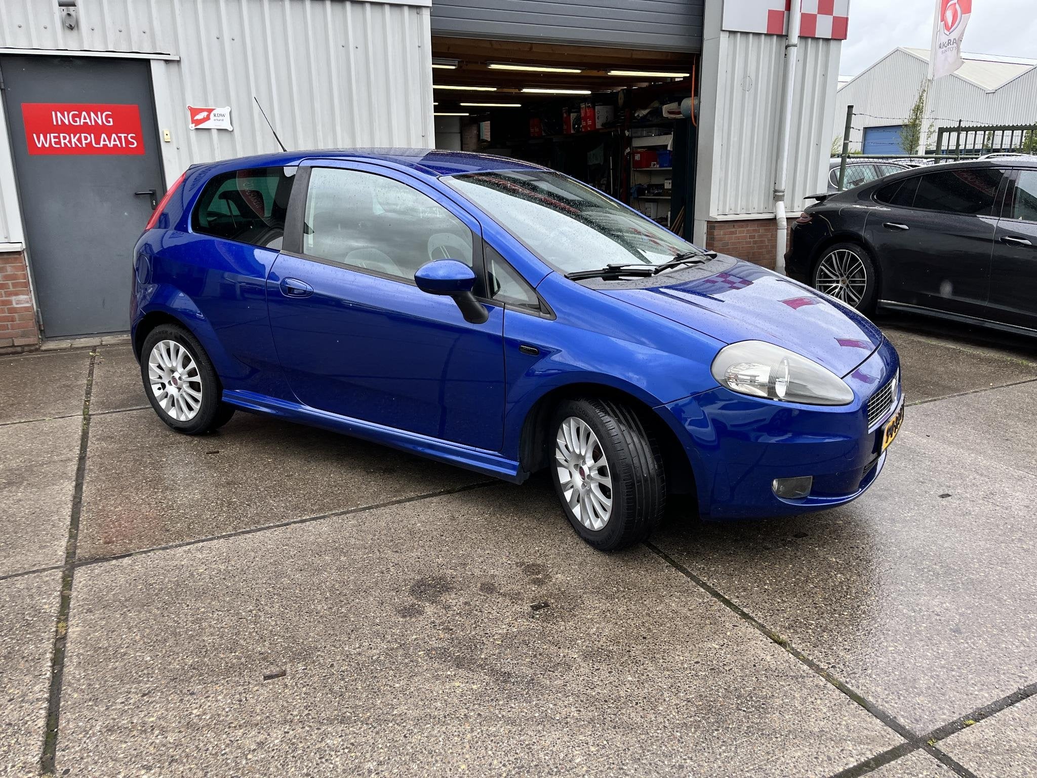 Fiat Grande Punto 1.4 NeroBianco, Auto's, Voorwielaandrijving, Stof, 4 cilinders, Grande Punto