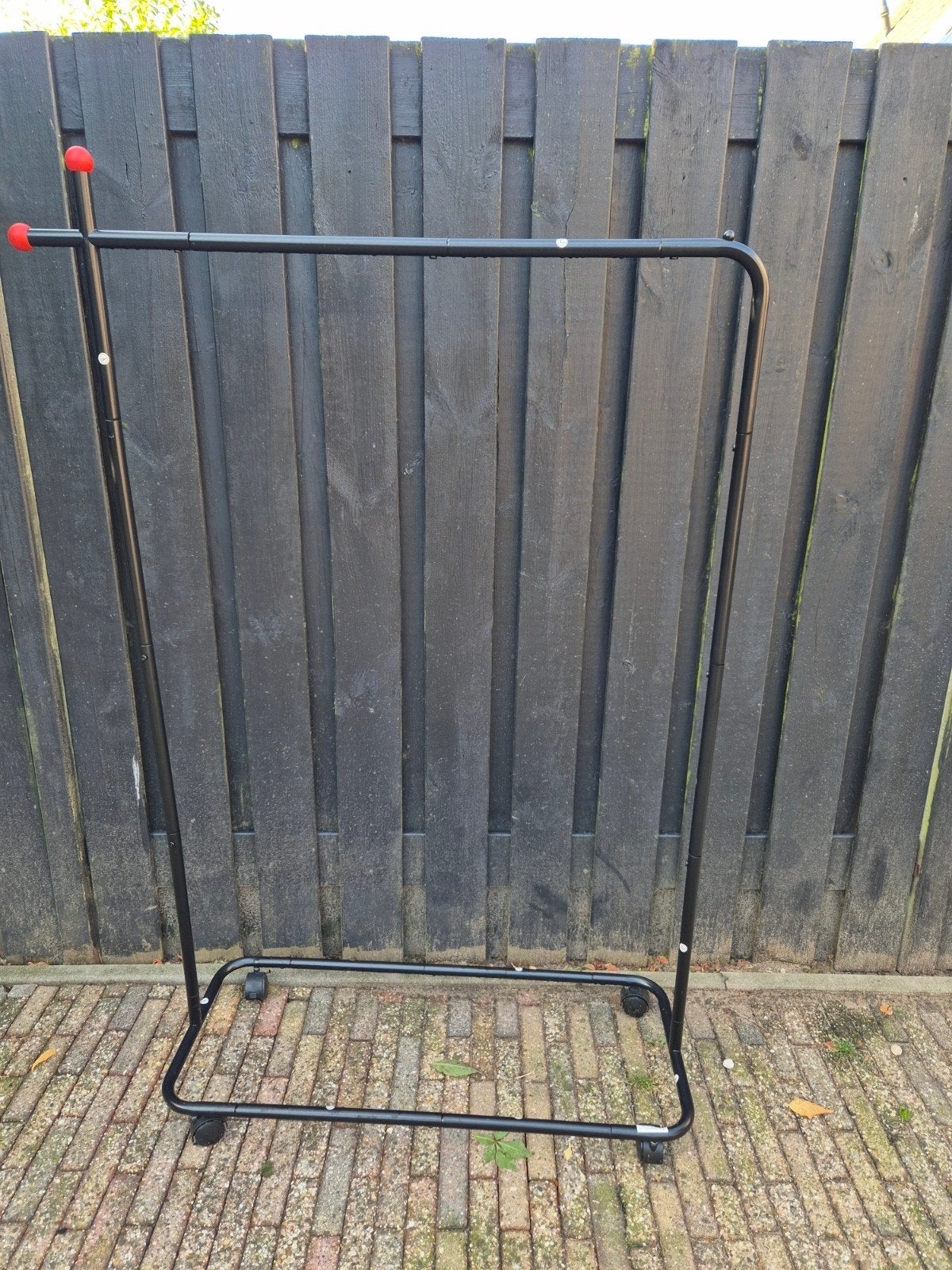 Kleding rek, Ophalen