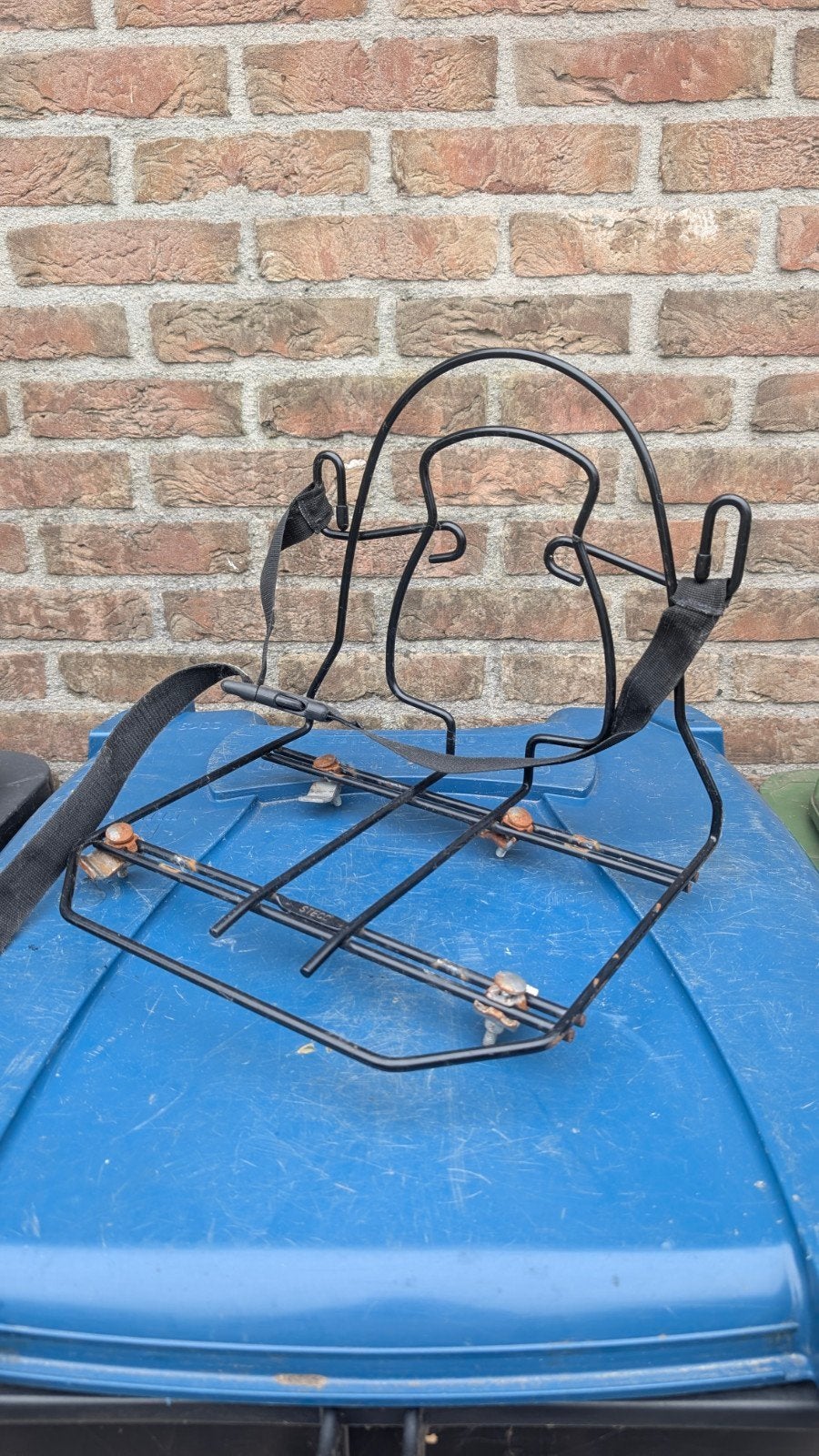 Tassenrekje voor bagagedrager - Handig en stevig, Ophalen of Verzenden, Gebruikt