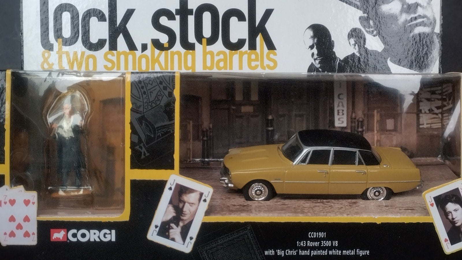 Rover 3500 V8 lock Stock & two Smoking Barrels Corgi Pol, Corgi, Auto, ., Nieuw