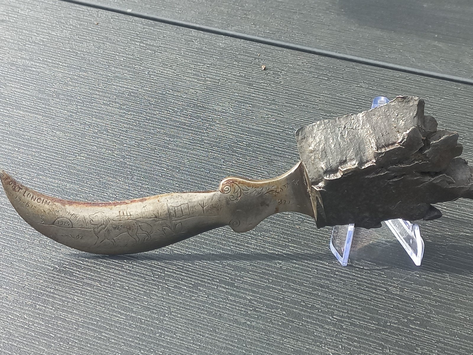 Zeldzame WOI Fort Loncin TRENCH-ART brievenopener 1914, Verzenden