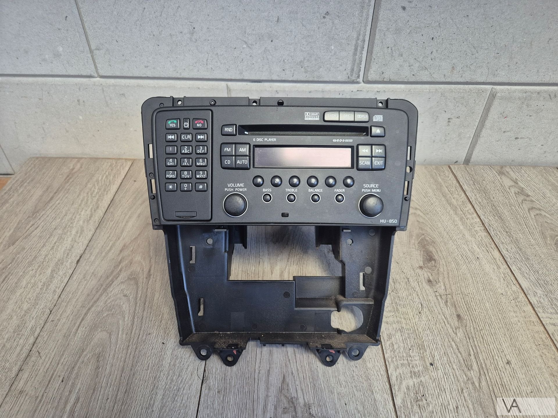 Radio cd speler van Volvo S60 V70 XC70 HU850 met wisselaar, Ophalen of Verzenden, -, -, -