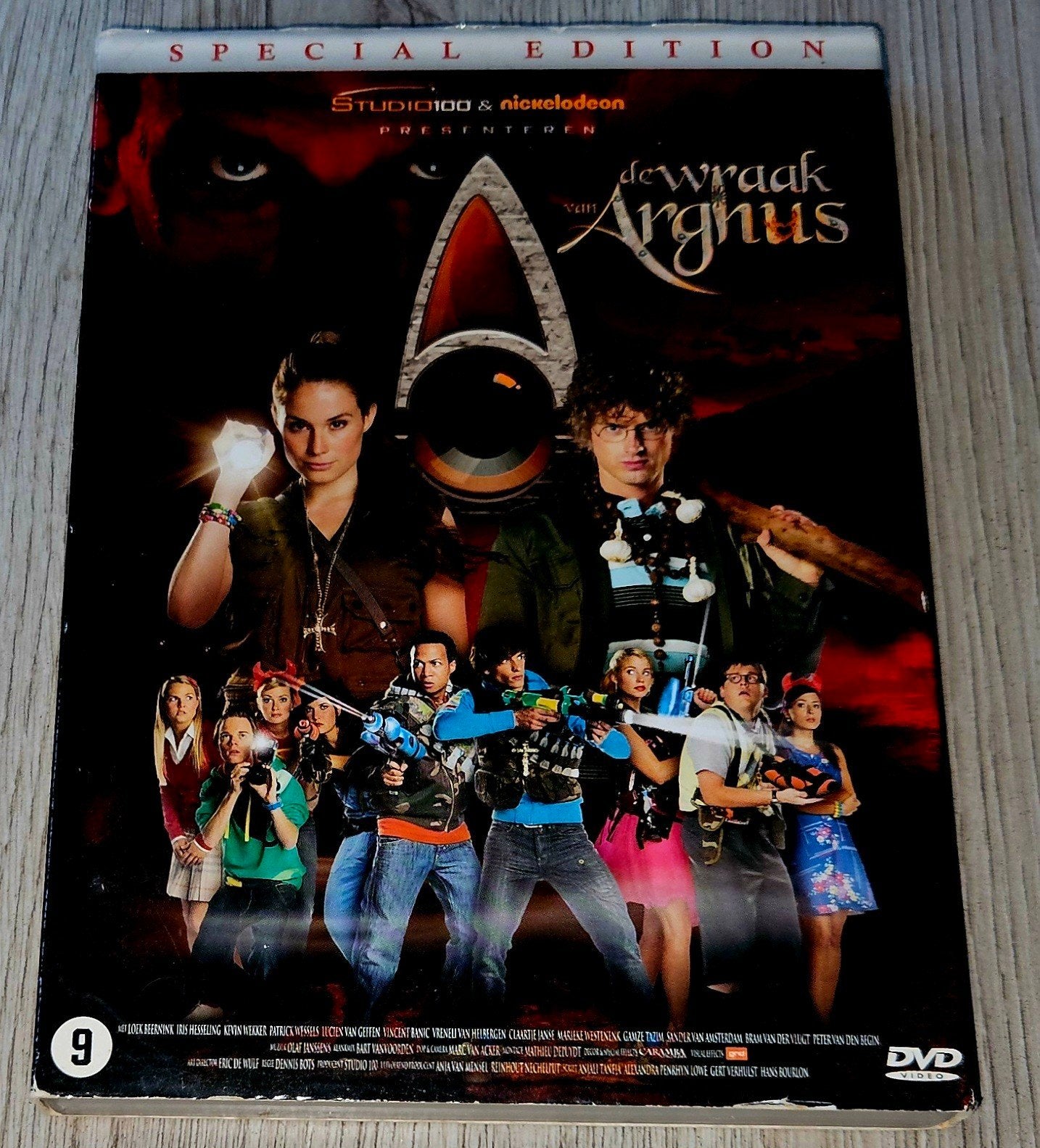 Het Huis Anubis en de Wraak van Argus - Special Edition, Cd's en Dvd's, Avontuur, Gebruikt, Bonusmateriaal, Vanaf 9 jaar