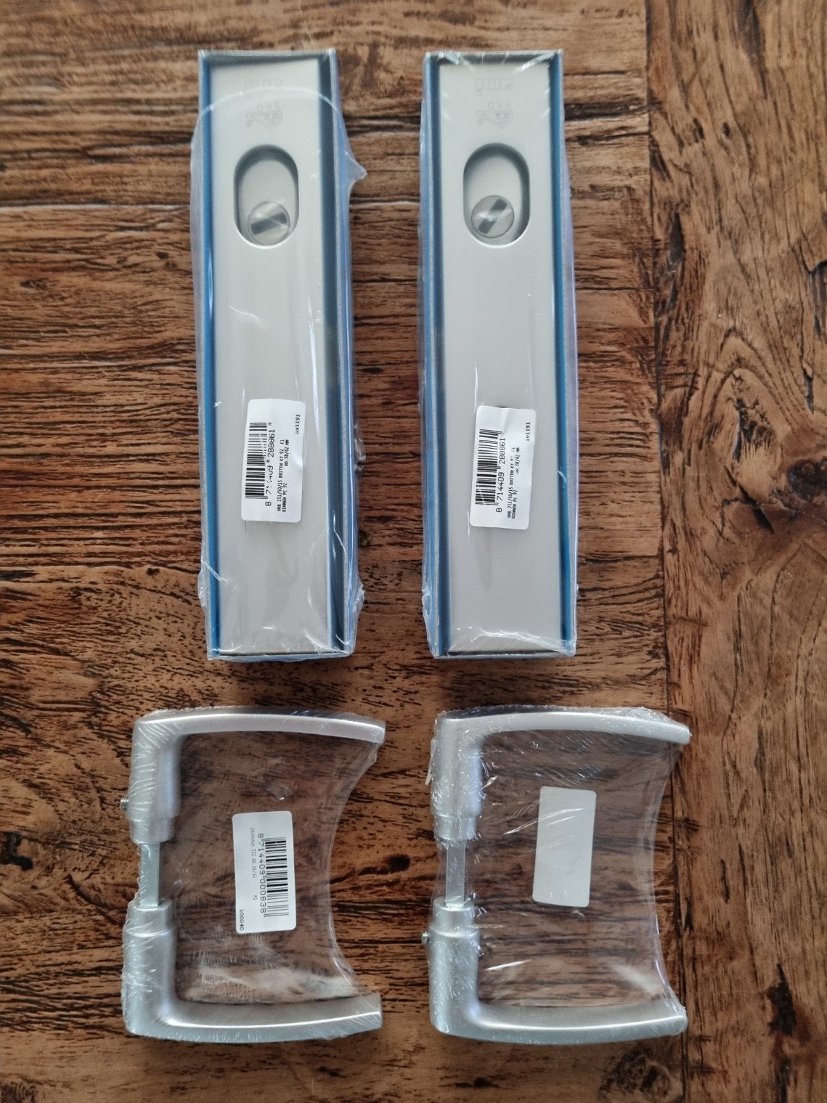 AMI Veiligheidsbeslag Kruk/Kruk PC92 met kerntrekbeveiliging, Ophalen of Verzenden, Nieuw, Rvs, Klink of Kruk