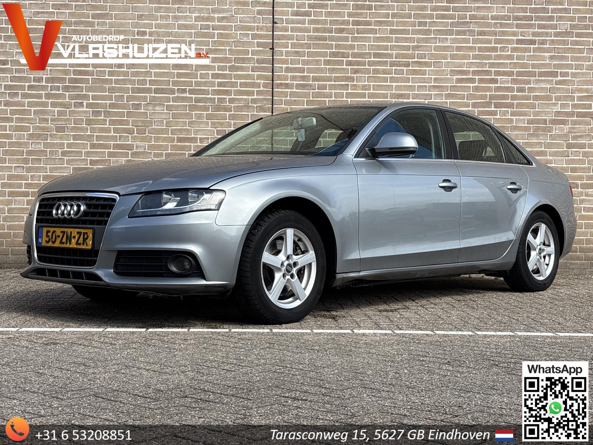 Audi A4 Limousine 1.8 TFSI Pro Line Business | Climate | Cru, Euro 5, Stof, Gebruikt, Zwart