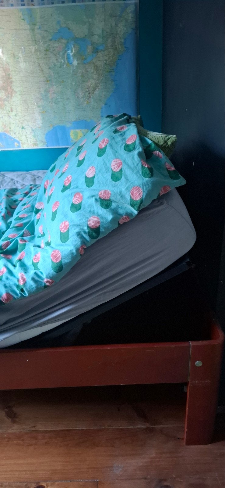 Auping tweepersoonsbed met verstelbare lattenbodems, Huis en Inrichting, Slaapkamer | Bedden, Ophalen, Gebruikt, Tweepersoons