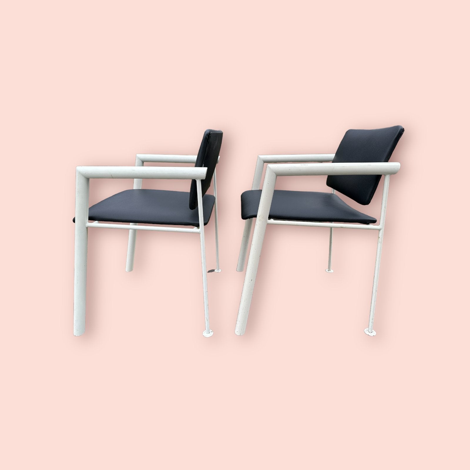 Set van 2 Pastoe stoelen, gestoffeerd, Ophalen, Zeventies, Gebruikt, Twee