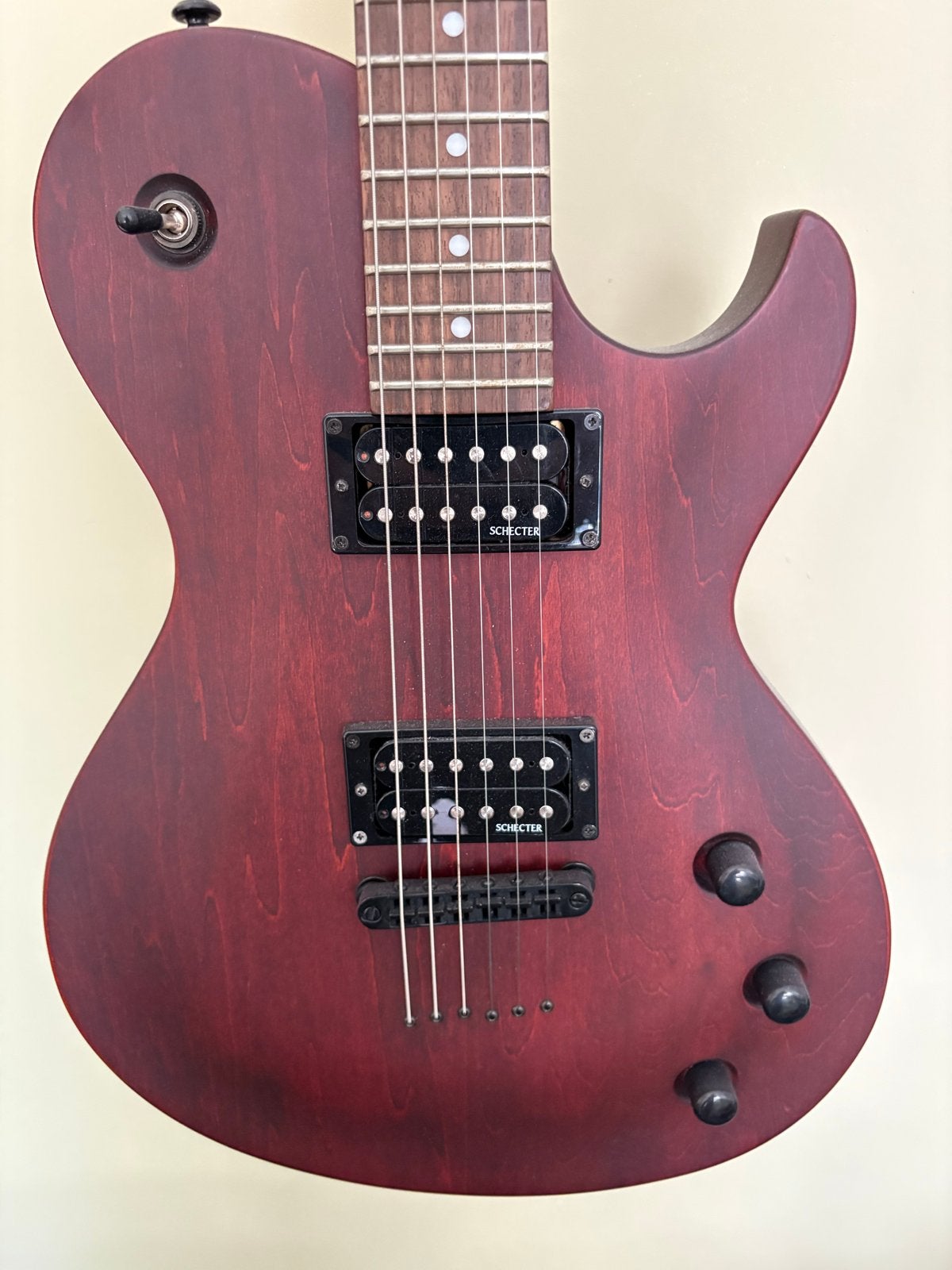 Schecter Diamond Series Omen-6 elektrische gitaar, Muziek en Instrumenten, Snaarinstrumenten | Gitaren | Elektrisch, Ophalen, Zo goed als nieuw