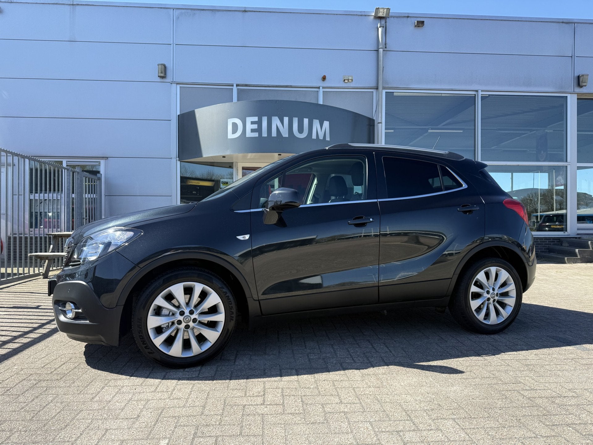 Opel Mokka 1.4 Turbo Cosmo Comfintr, Trekhaak, Navigatie, Xe, Auto's, Opel, Gebruikt, 4 cilinders, Met garantie (alle), Leder en Stof
