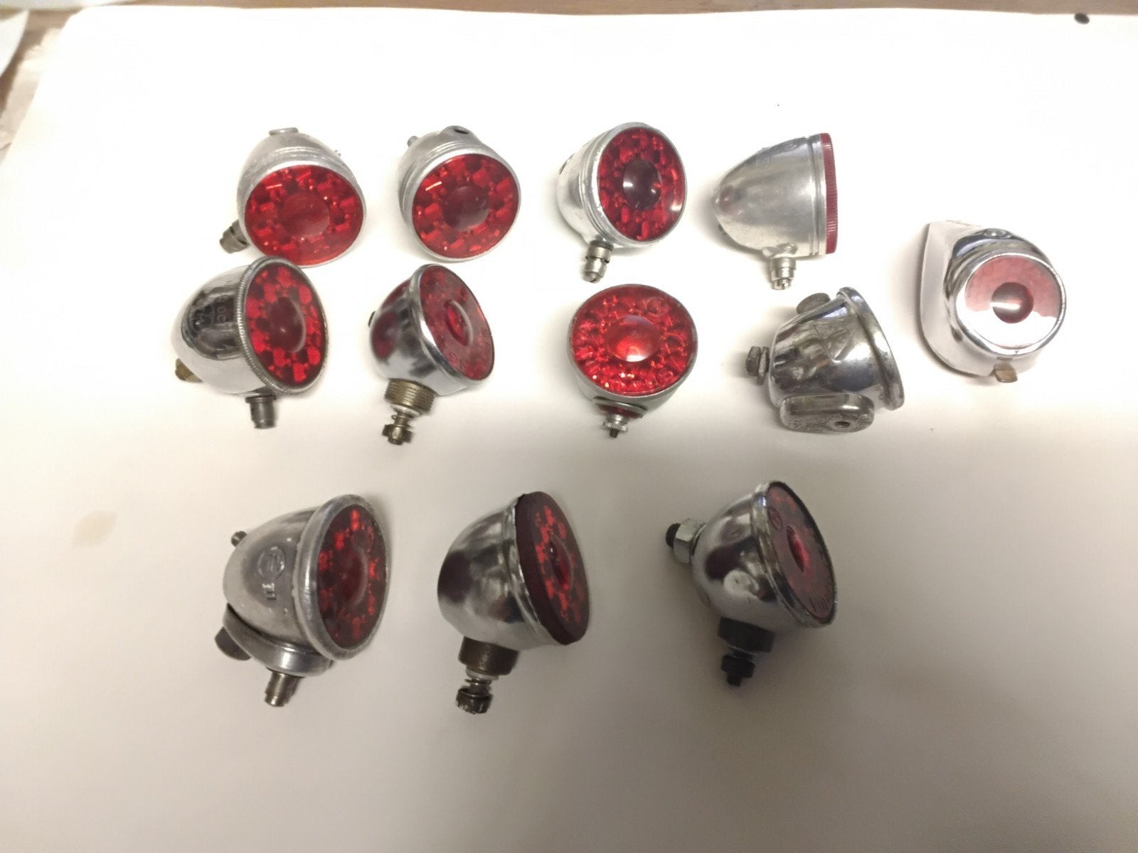 oude fietsverlichting, achterlicht verlichting oldtimer, Ophalen of Verzenden, Zo goed als nieuw, Dynamo, Achterlicht