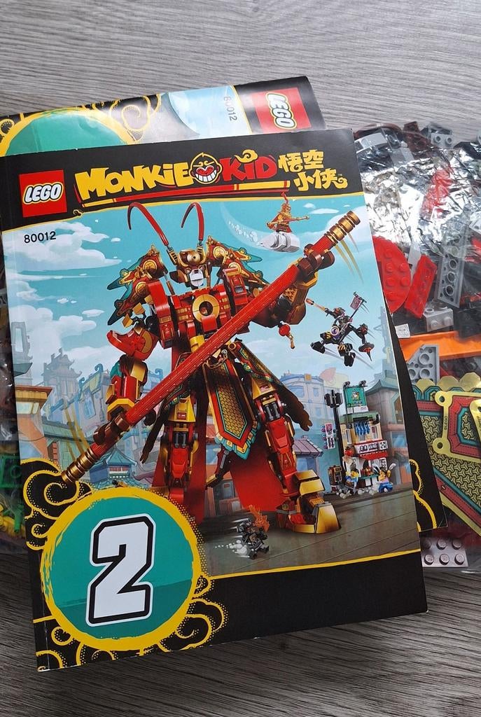 Lego Monkie Kid 80012, Ophalen of Verzenden, Gebruikt