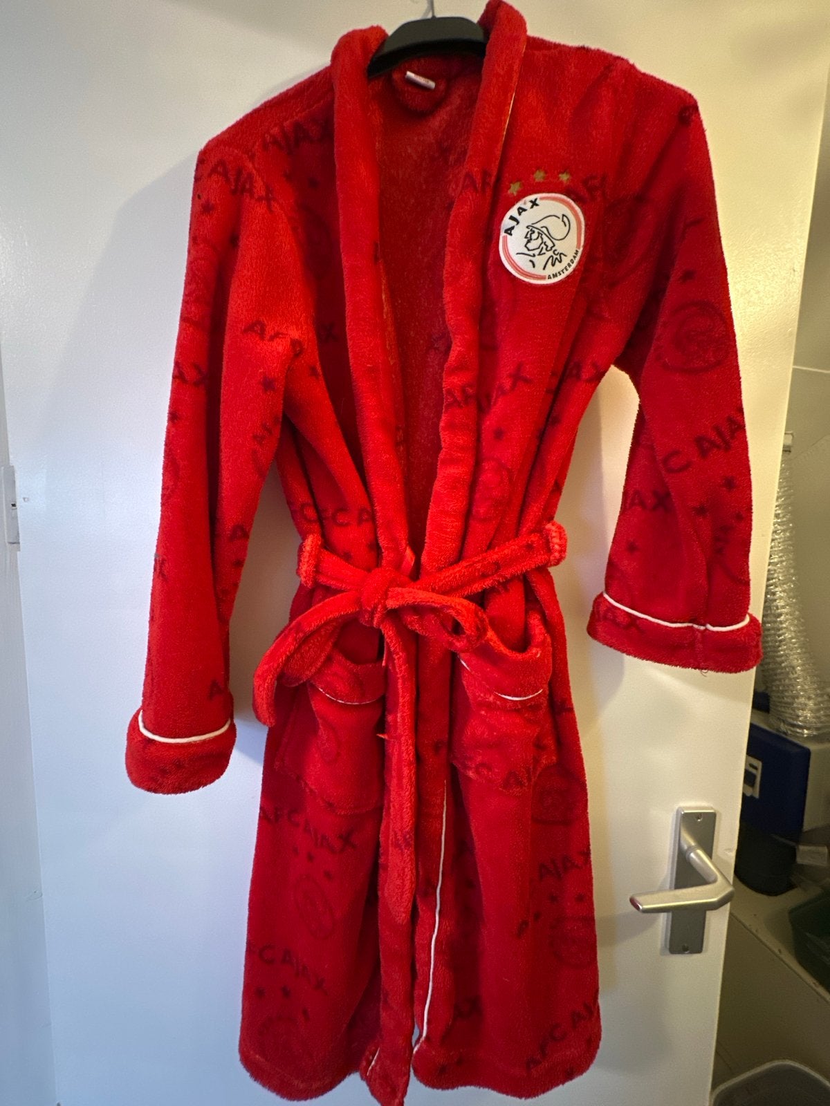 Ajax Badjas Kinderen - Maat 134/140, Ophalen of Verzenden, Zo goed als nieuw, Jongen of Meisje, Nacht- of Onderkleding