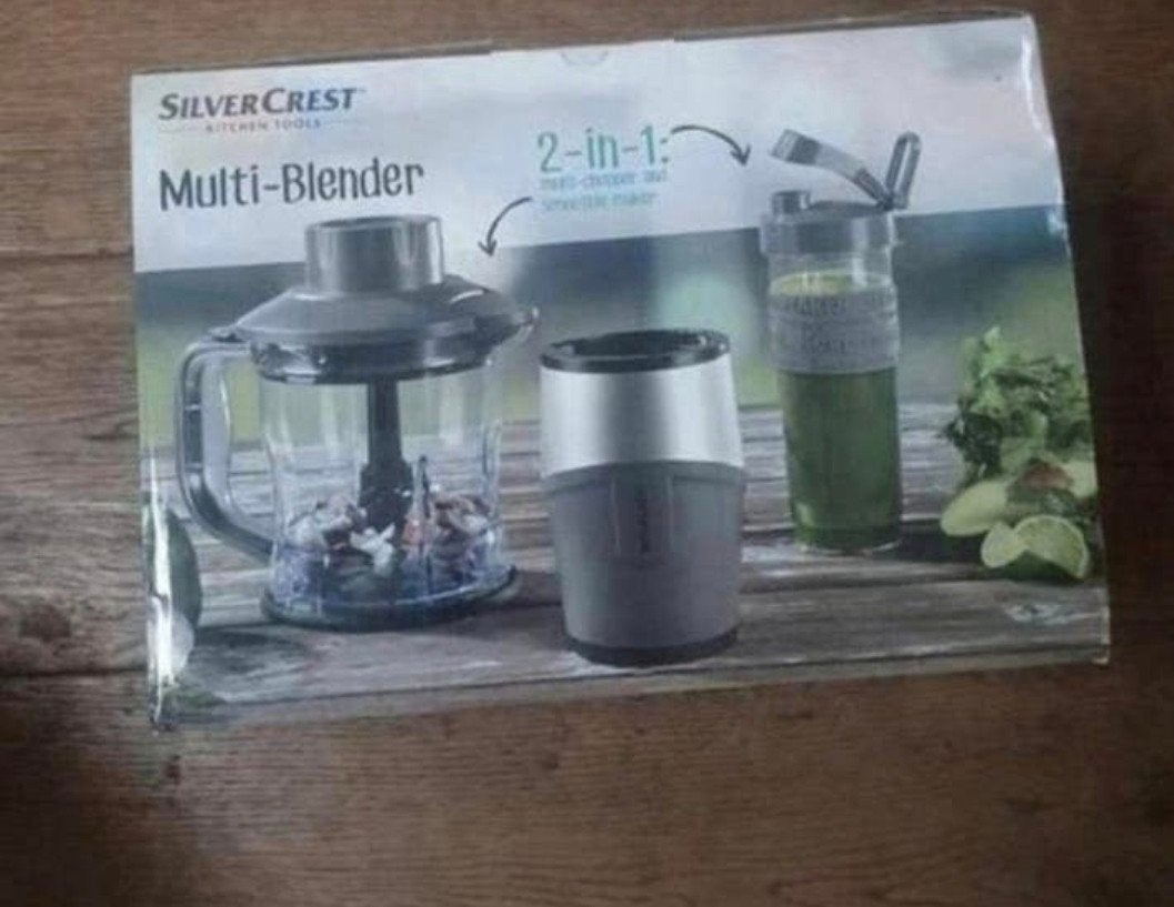 multiblender silvercrest, Ophalen of Verzenden, Zo goed als nieuw, Blender
