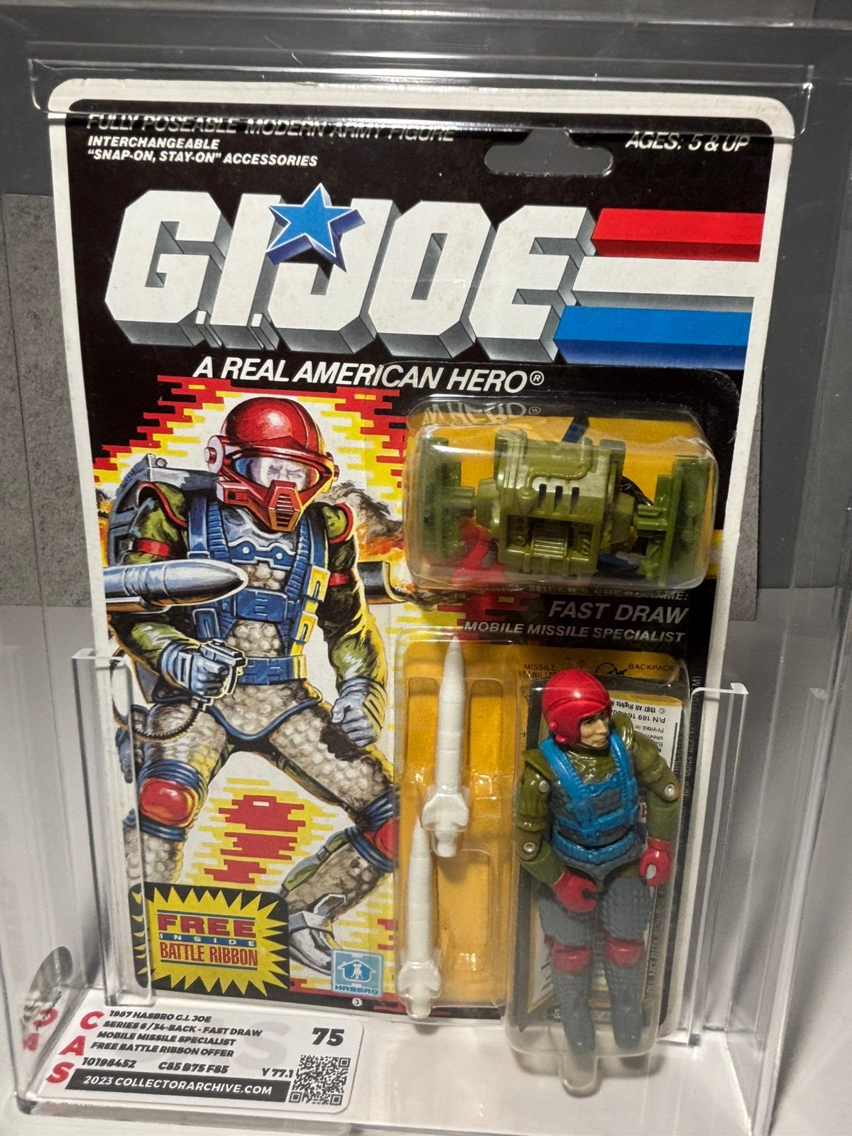 GI Joe Fast Draw moc CAS 75, Verzenden, Nieuw
