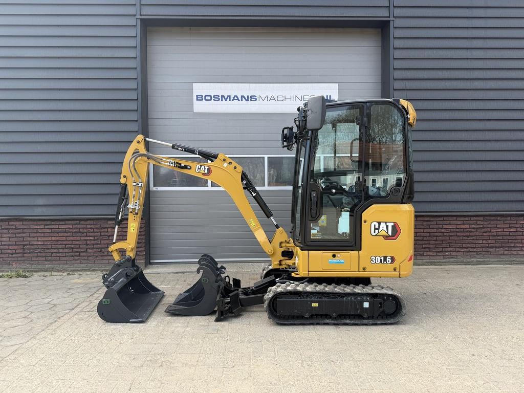 Caterpillar 301.6 1925 kg minigraver NIEUW sloop / sorteer f