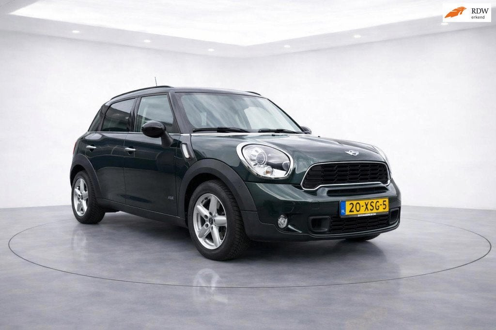 Mini Mini Countryman 1.6 Cooper S ALL4 Chili|Leer|Clima|Navi, 1355 kg, Euro 5, 15 km/l, 750 kg