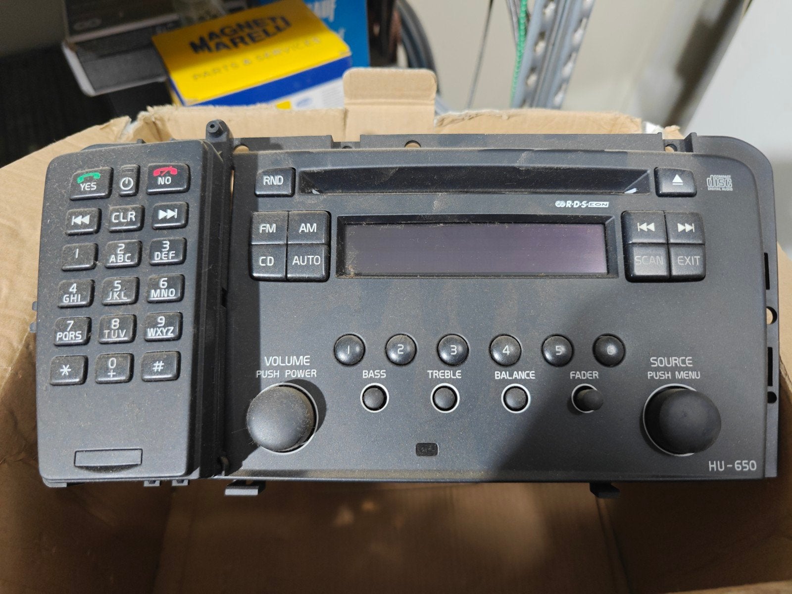 Volvo HU-650 Autoradio CD-speler, Ophalen of Verzenden, Gebruikt