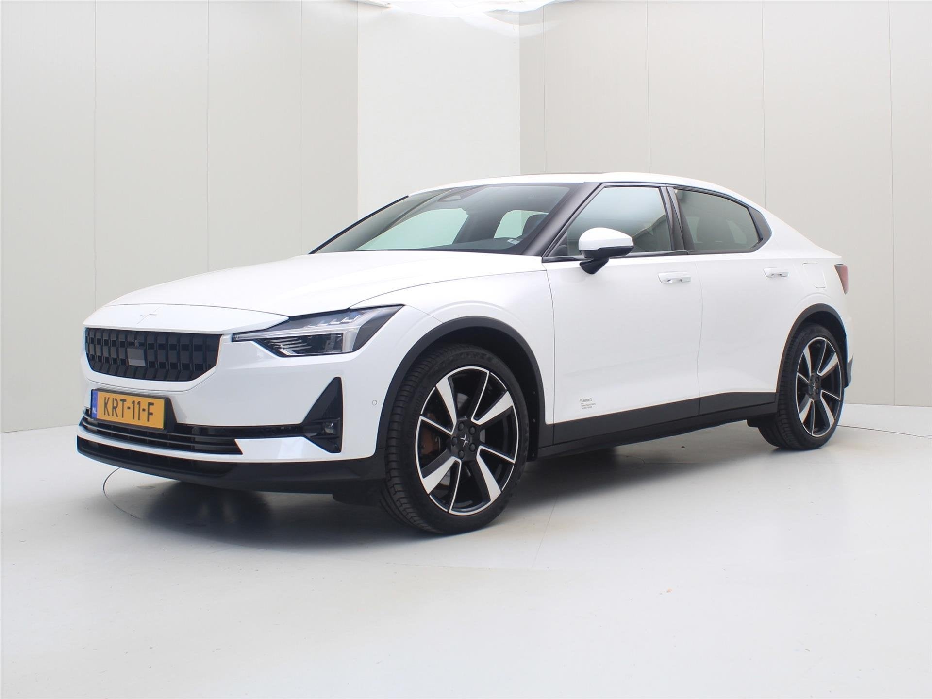 Polestar 2 Standard Range Single Motor 224PK 92% SoH [ PILOT, Auto's, Stof, Gebruikt, Zwart, Wit