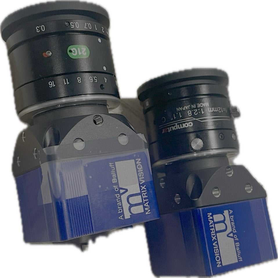 8xMatrixVision/Balluff 12.4MP kleurcamera +Computar12mm lens, Ophalen of Verzenden