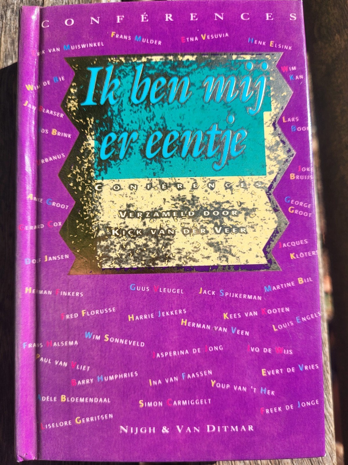 Ik ben mij er eentje - Conferences verzameld, Ophalen of Verzenden, Zo goed als nieuw, Rick van der Veer (samensteller), Nederland