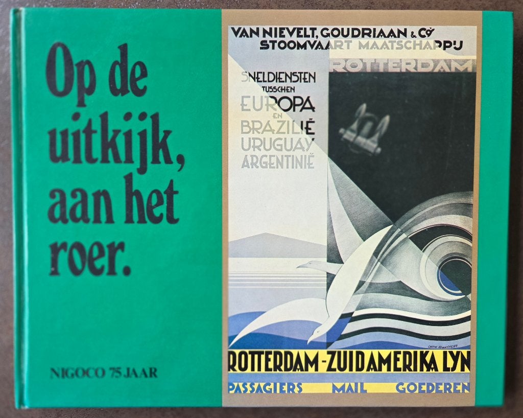 Op de uitkijk, aan het roer - Nigoco 75 jaar, Verzenden, Zo goed als nieuw, Motorboot, Boek of Tijdschrift