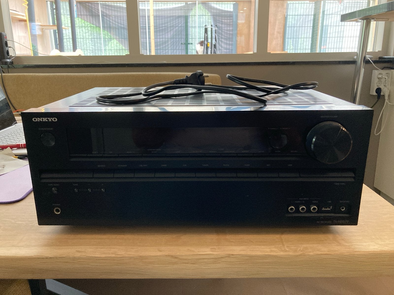 Onkyo TX-NR579 AV Receiver - 7.1-kanaals Home Cinema, Ophalen, Gebruikt, 120 watt of meer, Onkyo