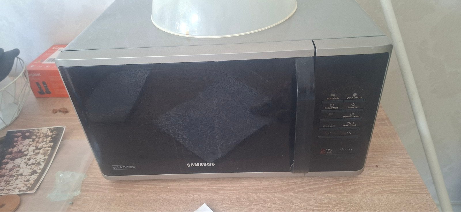 Samsung Magnetron - Zilver/Zwart, Ophalen, Vrijstaand, Magnetron, Draaiplateau