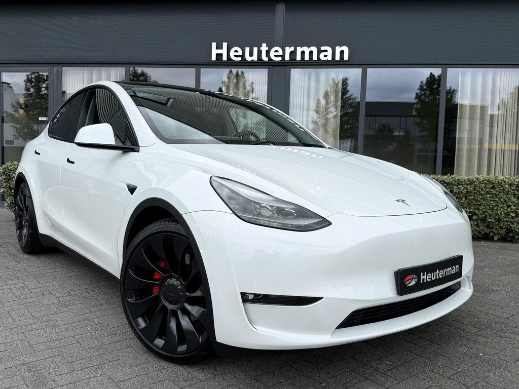 Tesla Model Y Performance AWD/ Panodak/ 95% SOH, Auto's, Tesla, Bedrijf, Te koop, Model Y, 4x4, ABS, Achteruitrijcamera, Adaptive Cruise Control