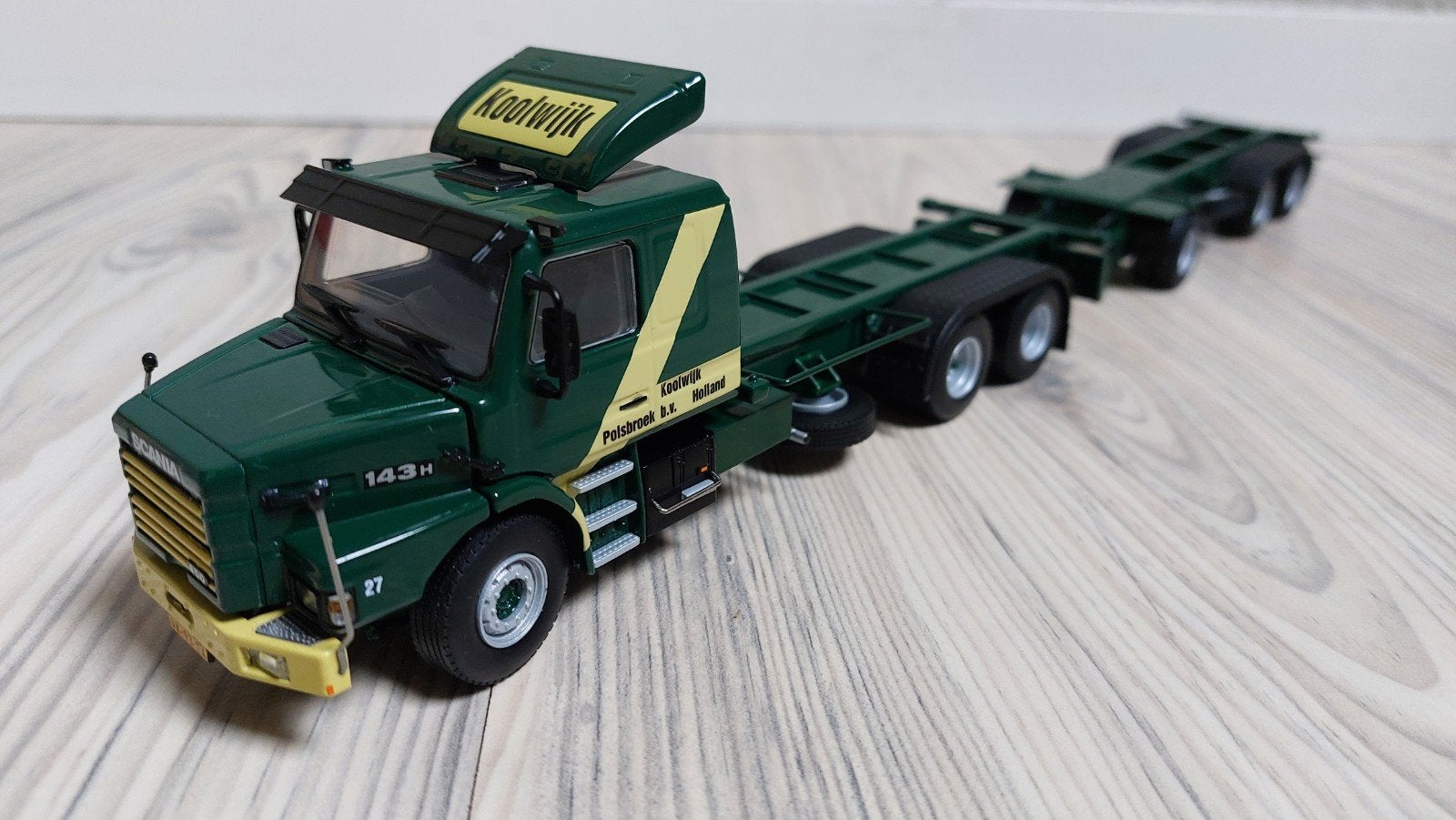 Wsi Scania Torpedo Koolwijk container combi, Ophalen of Verzenden, Nieuw, Bus of Vrachtwagen, Overige merken