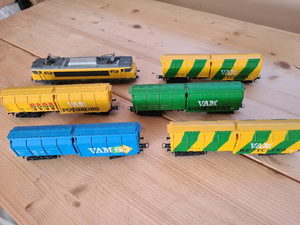 vam trein HO, Gelijkstroom, Analoog, Ophalen of Verzenden, Roco