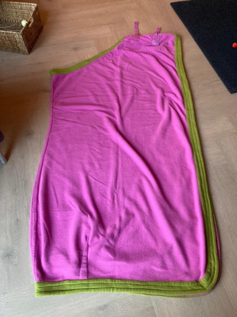 Fleecedeken 175, Ophalen, Zo goed als nieuw, Roze, Fleece