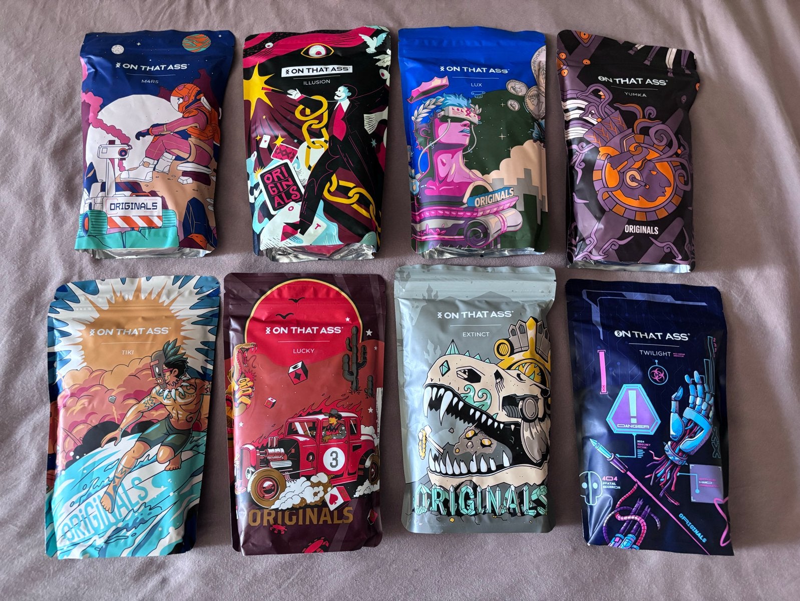 8x On That Ass Boxers - maat XXL - Nieuw, Kleding | Heren, Ophalen of Verzenden, Meerkleurig, Boxer