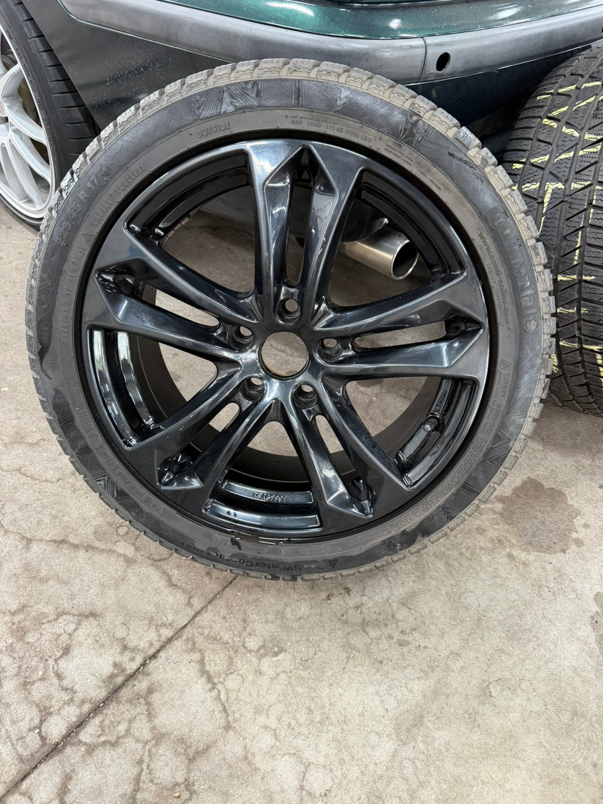 Mercedes A klasse winter velgen, Ophalen, Gebruikt, Velg(en), 17 inch