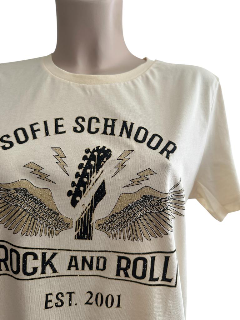 Sofie Schnoor shirt M, Maat 38/40 (M), Beige, Ophalen of Verzenden, Zo goed als nieuw
