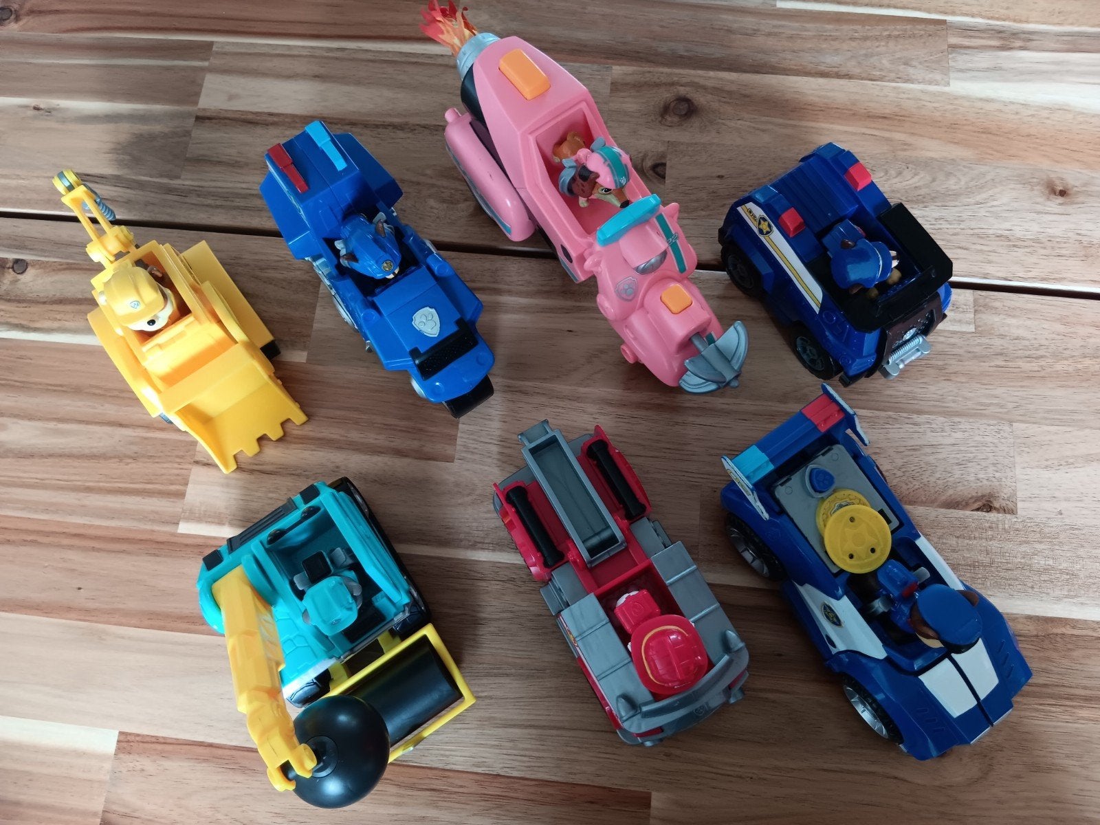 Paw patrol collectie auto's en motoren., Ophalen of Verzenden, Zo goed als nieuw
