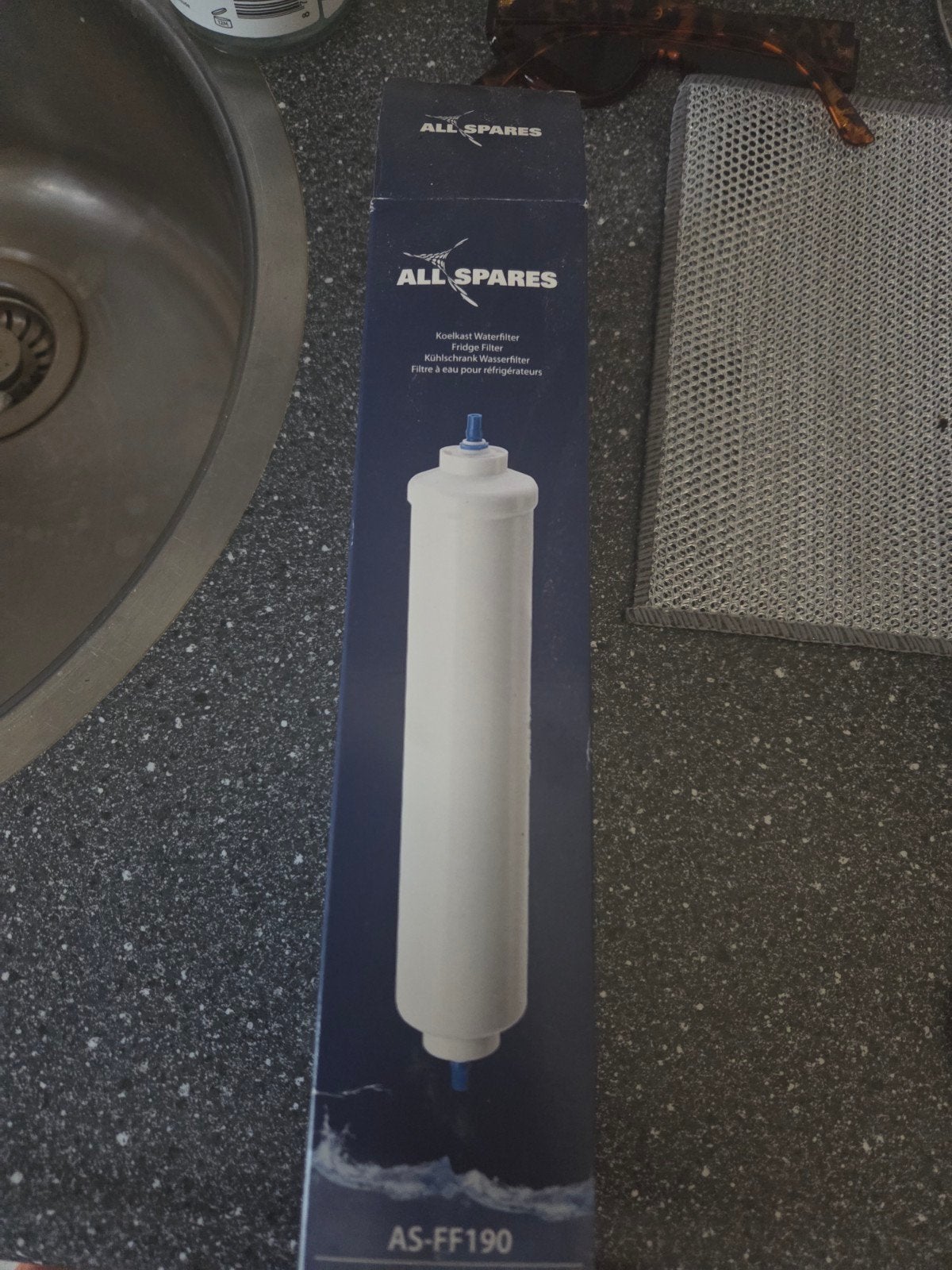 ALL SPARES Koelkast Waterfilter AS-FF190 Nieuw, Ophalen of Verzenden, Nieuw