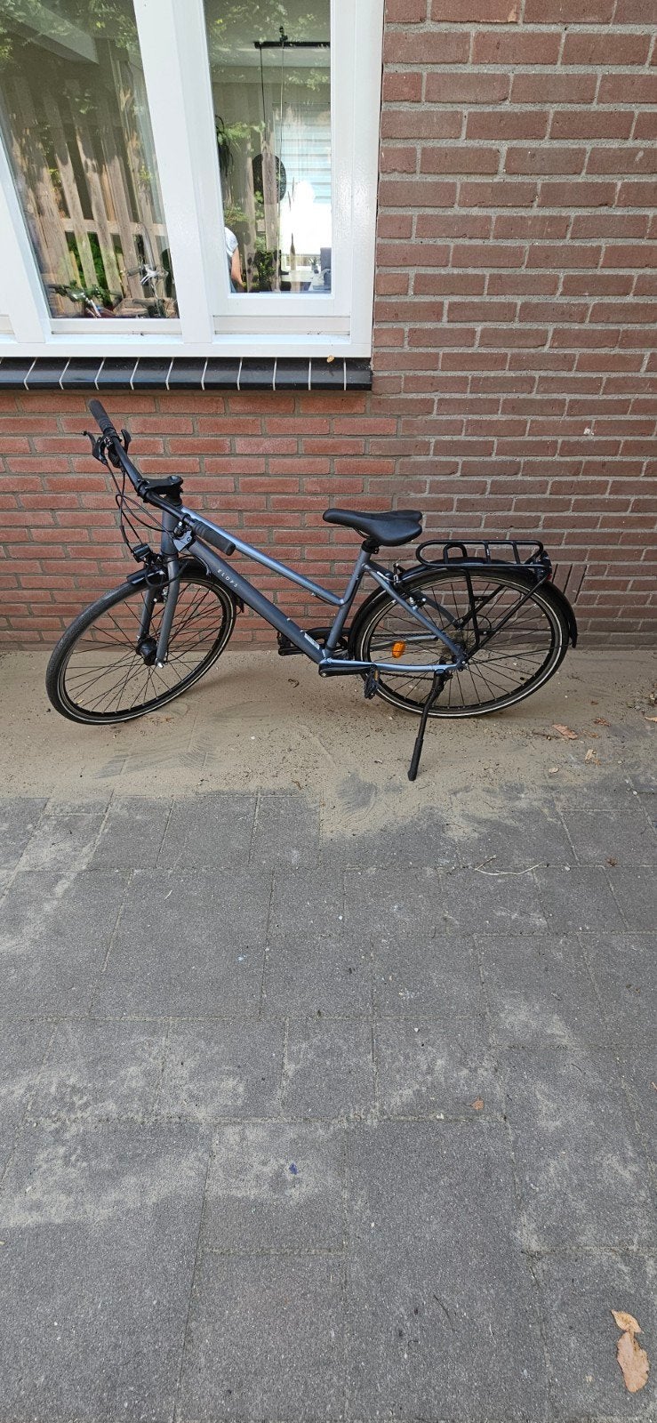 Sportieve Elops stadsfiets 28 inch maat M, Overige merken, Velgrem, Ophalen of Verzenden, Minder dan 10 versnellingen