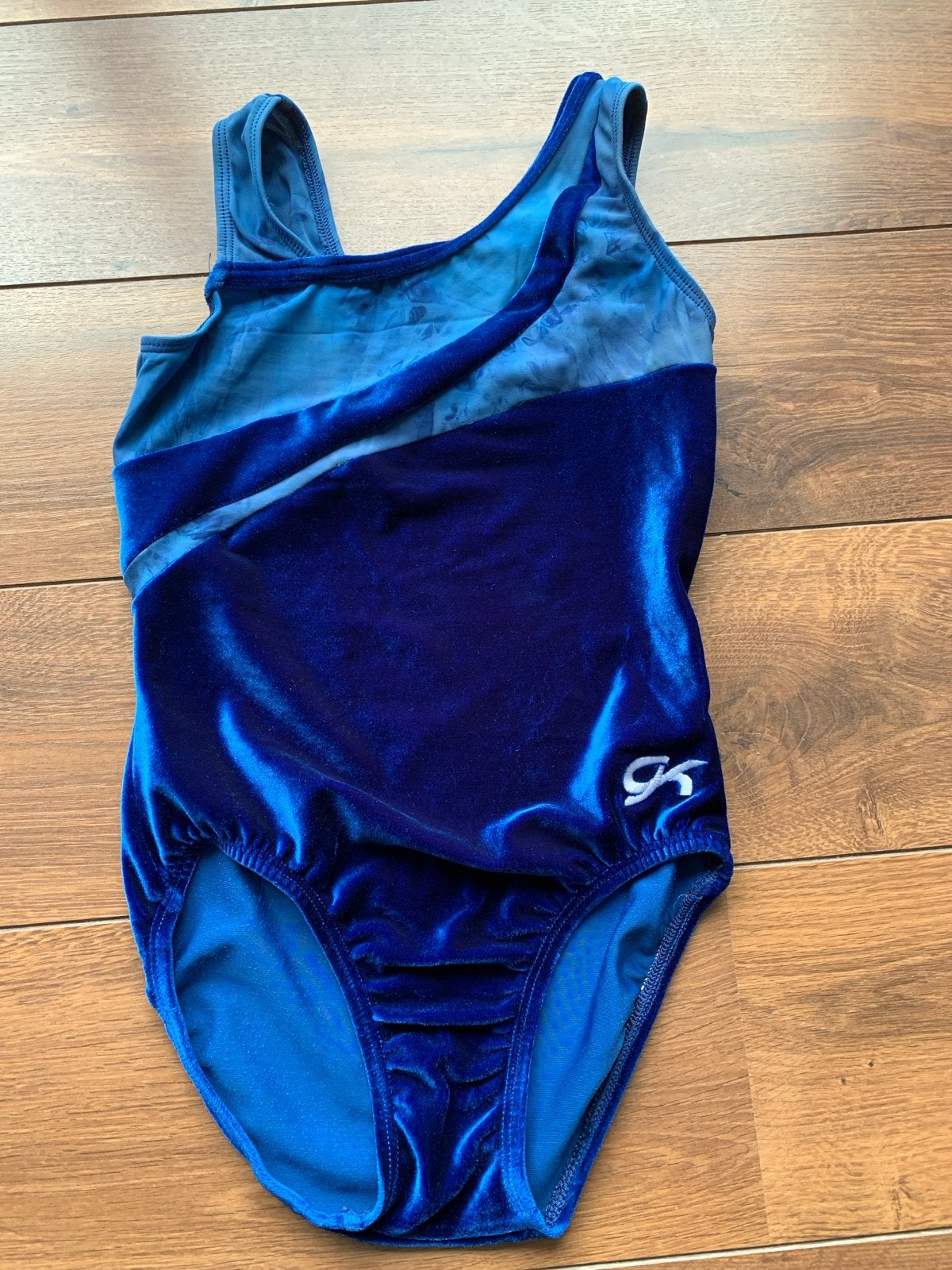 Blauw turnpakje voor meisjes maat cl, Blauw, Overige typen, Ophalen of Verzenden, Maat 34 (XS) of kleiner