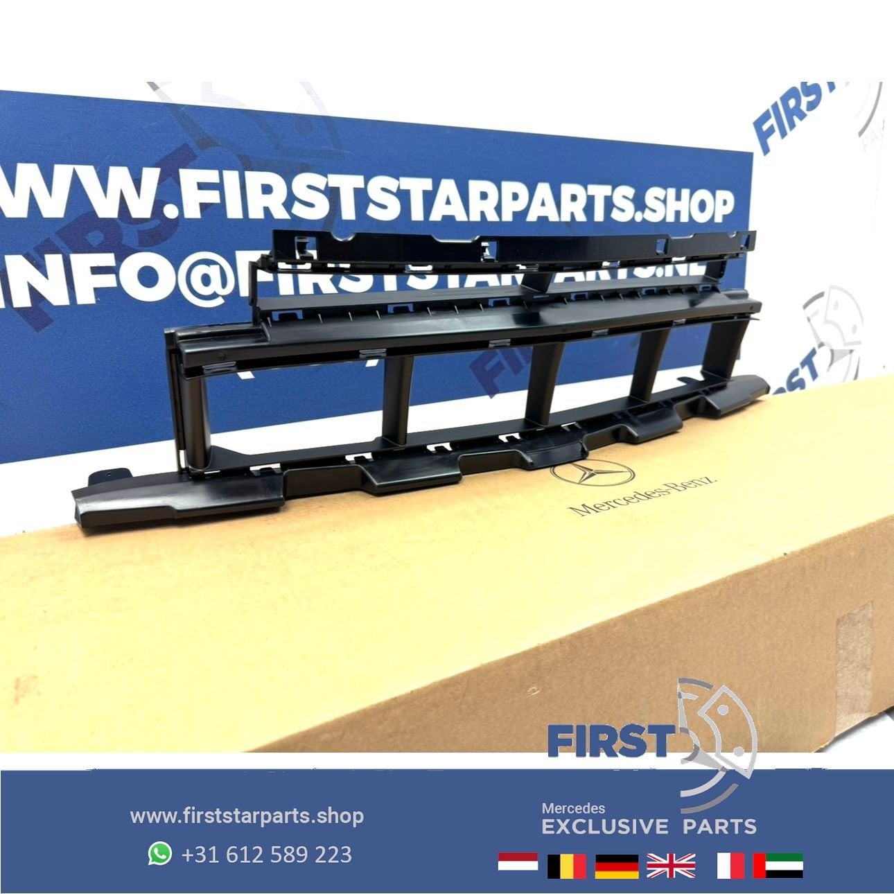 W176 A KLASSE FACELIFT AMG BUMPER ROOSTER VOORBUMPER MIDDEN, Gebruikt, -, Ophalen of Verzenden, -