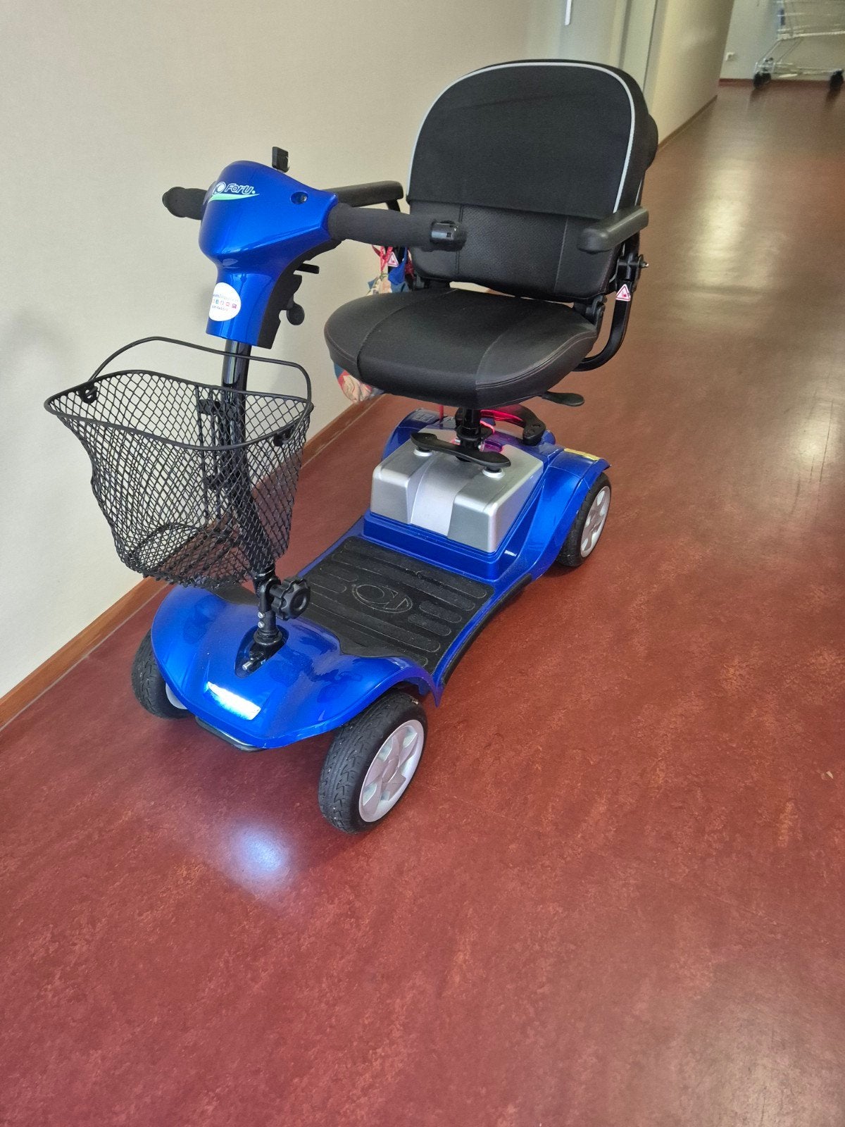 z.g.a.n Kymco scootmobiel, Ophalen