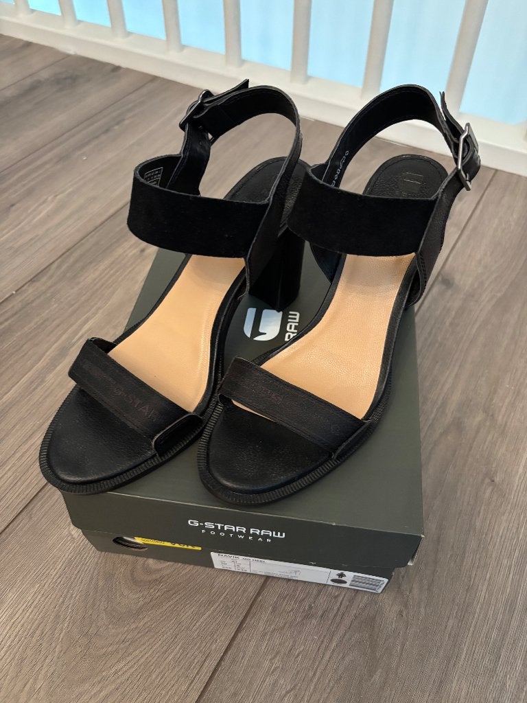 G-Star schoenen, Verzenden, Zwart, Schoenen met hoge hakken, G-STAR RAW