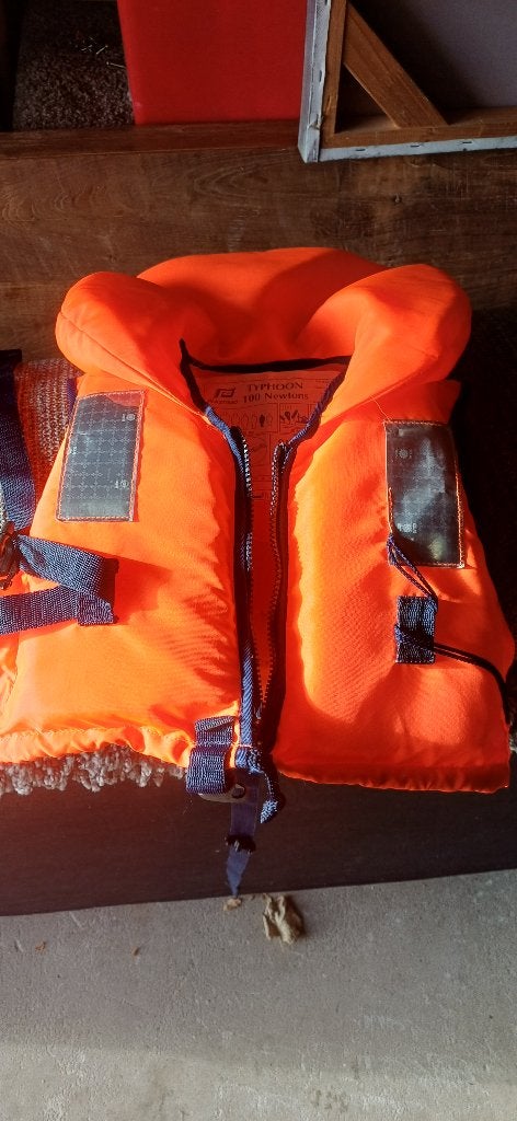 reddingsvest kind Typhoon 100N oranje, gloednieuw, Ophalen of Verzenden, Nieuw