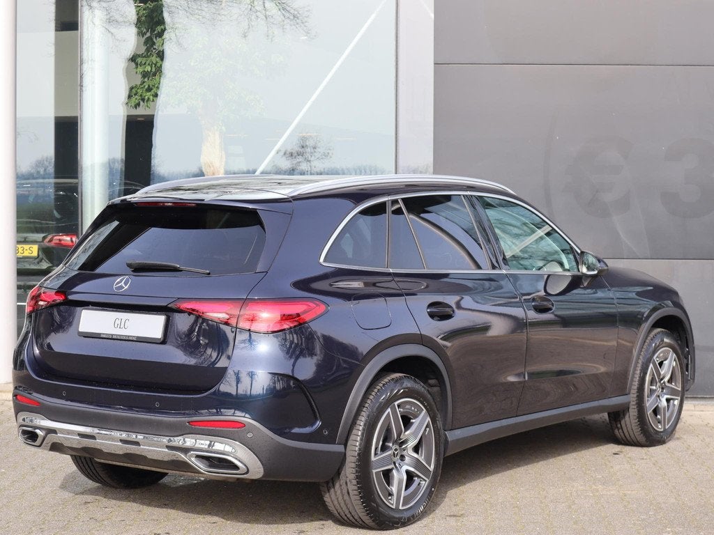 Mercedes-Benz GLC-klasse 400 e 4MATIC AMG line, Auto's, Mercedes-Benz, Gebruikt, 4 cilinders, Blauw, Vierwielaandrijving