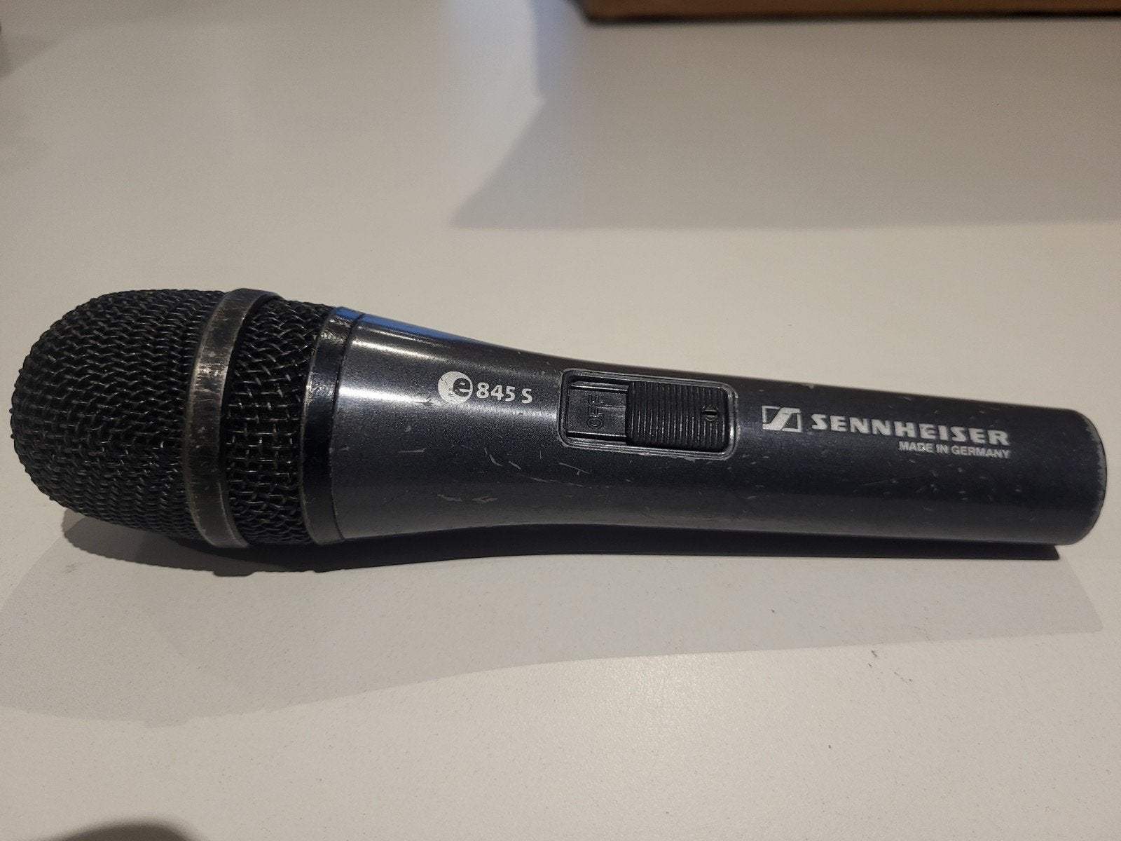 Sennheiser E845s zangmicrofoon, Muziek en Instrumenten, Ophalen of Verzenden, Gebruikt, Zangmicrofoon