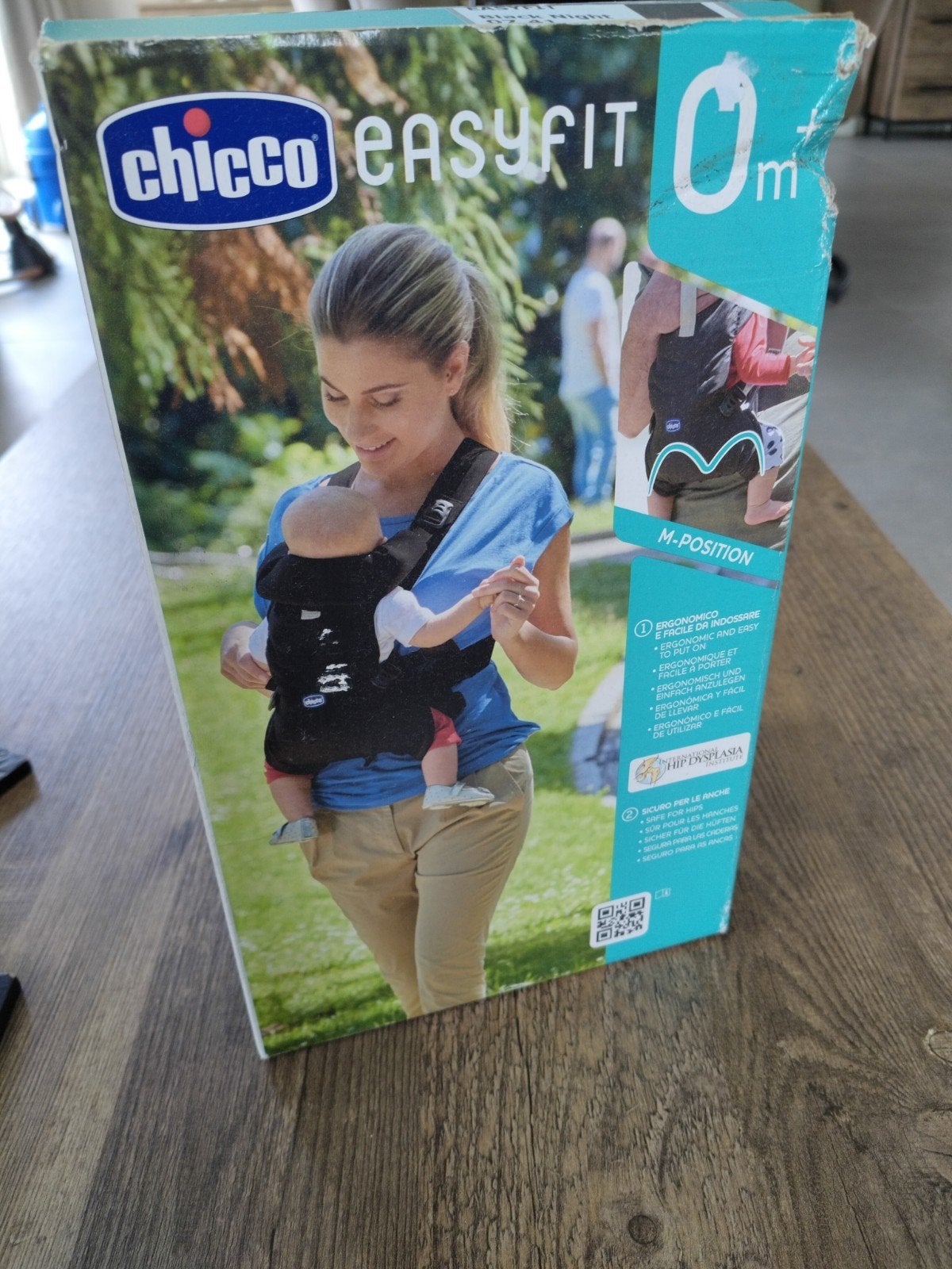 Chicco Easyfit Draagzak - Black Night, Ophalen, Zo goed als nieuw, Chicco, Buik