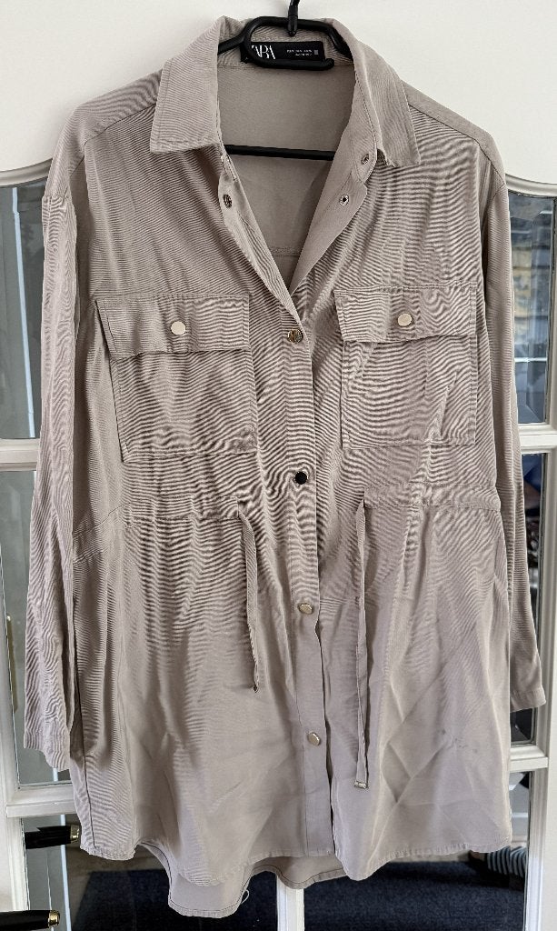 Zara vest beige maat S, Maat 38/40 (M), Ophalen of Verzenden, Gedragen, Zara