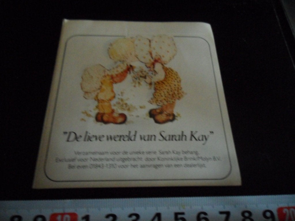 sticker Koninklijke Brink/Molyn bv  SARAH KAY Behang, Ophalen, Zo goed als nieuw