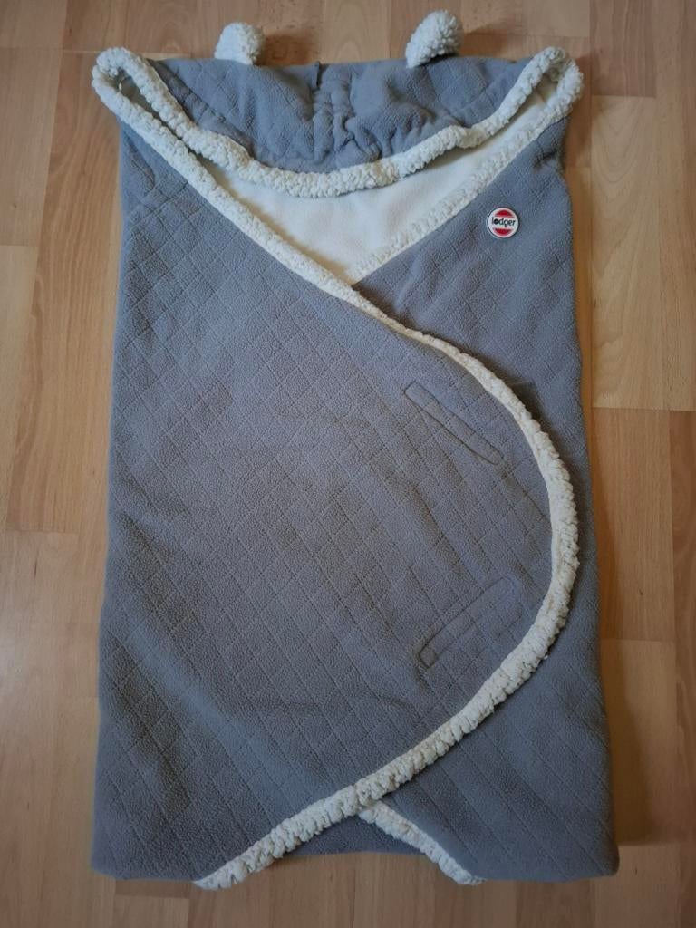 Lodger Wrapper Wikkeldeken Grijs, Ophalen, Gebruikt, Bakerzak of Bakerdoek