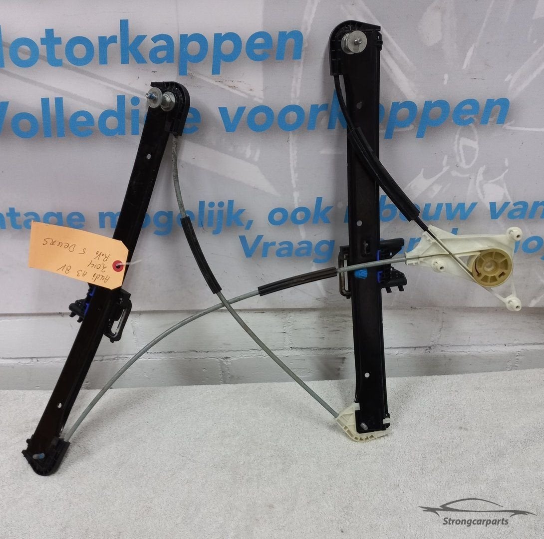 Raammechanisme Audi A3 8VA Sportback rechts voor 8V4837462, Auto-onderdelen, Gebruikt, -, -, -